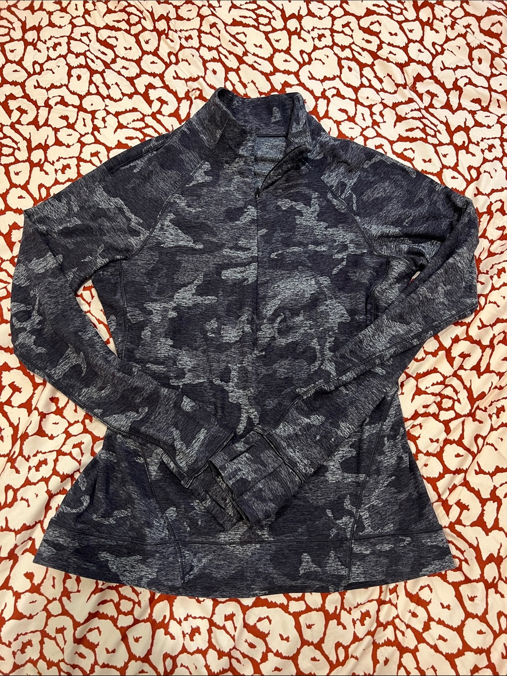 Lululemon Camouflage Half-Zip